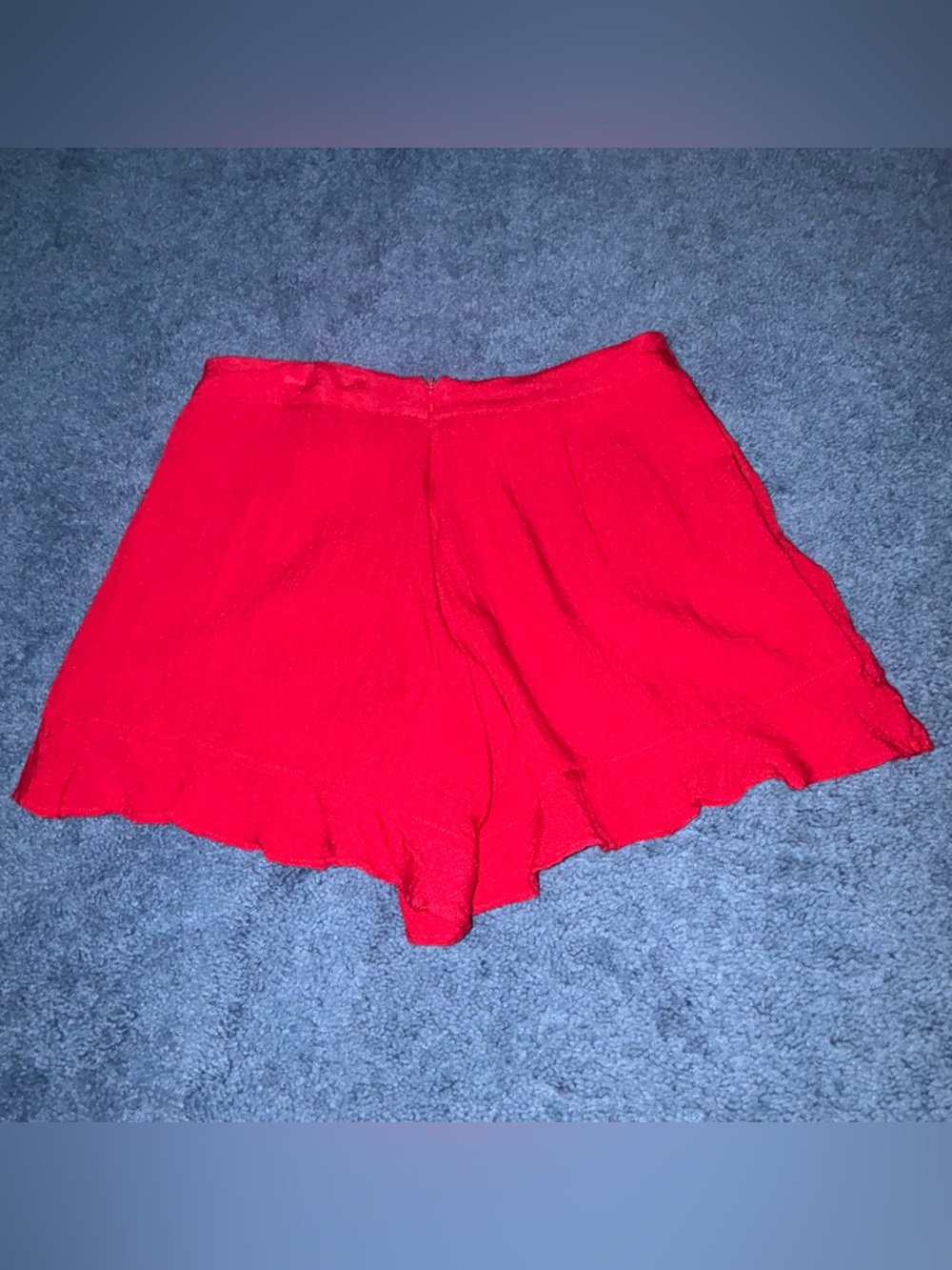 Altar'd State Red Ruffled Skort - Picture 3 of 4